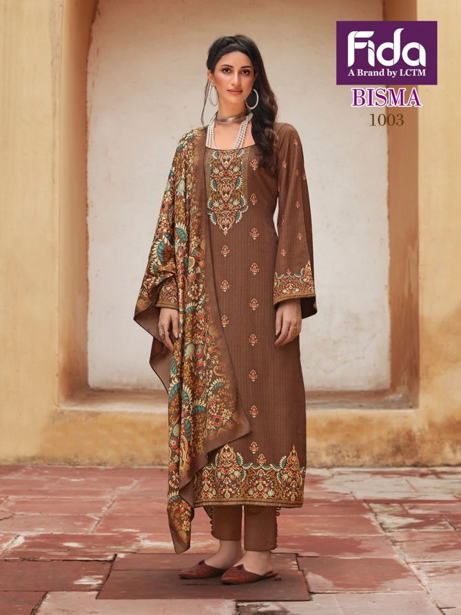 Bisma By Fida Digital Fancy Designer Dress Material Wholesale Shop In Surat
